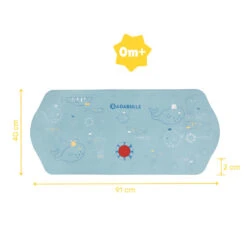 Tapis De Bain XXL Avec Témoin De Température BADABULLE -Made4baby tapis de bain xxl avec temoin de temperature badabulle 2