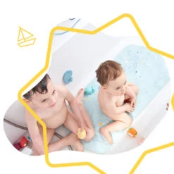 Tapis De Bain XXL Avec Témoin De Température BADABULLE -Made4baby tapis de bain xxl avec temoin de temperature badabulle 3