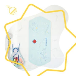 Tapis De Bain XXL Avec Témoin De Température BADABULLE -Made4baby tapis de bain xxl avec temoin de temperature badabulle 5