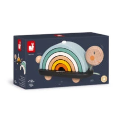 Tortue Arc En Ciel Sweet Cocon JANOD -Made4baby tortue arc en ciel 11