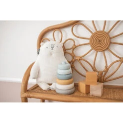 Tour à Empiler En Silicone MINENE Rond Bleu -Made4baby tour a empiler en silicone minene rond bleu 4