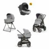 Trio Aptica XT Avec Siège-auto I-Size Darwin INGLESINA Horizon Grey/Total Black -Made4baby trio aptica xt avec siege auto i size darwin inglesina horizon greytotal black