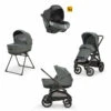 Trio Aptica XT Avec Siège-auto I-Size Darwin INGLESINA Taiga Green/Total Black -Made4baby trio aptica xt avec siege auto i size darwin inglesina taiga greentotal black