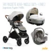 Trio Poussette Aeria + Calmi + I-Snug 2 JOIE Signature Oyster / Pebble 1 Trio Poussette Aeria + Calmi + I-Snug 2 JOIE Signature Oyster / Pebble -Made4baby trio poussette aeria calmi i snug 2 joie signature oyster pebble
