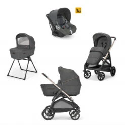 Trio Poussette Aptica Darwin INGLESINA Velvet Grey/Palladio Black