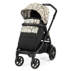 Trio Poussette Book + Primo Viaggio SLK + Nacelle Culla Elite PEG PEREGO Graphic Gold -Made4baby trio poussette book primo viaggio slk nacelle culla elite peg perego graphic gold 3