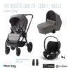Trio Poussette Crios 3.0 + Nacelle PERICLES Lava Grey + Cloud T I-Size CYBEX -Made4baby trio poussette crios 30 nacelle pericles lava grey cloud t i size cybex