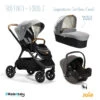 Trio Poussette Finiti + Nacelle Ramble + Siège I-Snug 2 JOIE Signature Carbon/Coal 2 Trio Poussette Finiti + Nacelle Ramble + Siège I-Snug 2 JOIE Signature Carbon/Coal -Made4baby trio poussette finiti nacelle ramble siege i snug 2 joie signature carboncoal