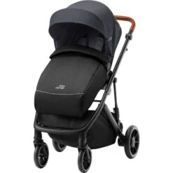 Trio Poussette, Nacelle Strider M + Siège Baby-Safe 5Z2 BRITAX Black Shadow/Space Black -Made4baby trio poussette nacelle strider m siege baby safe 5z2 britax black shadowspace black 5