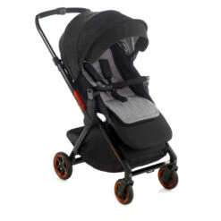 Jané Trio Poussette Newel Carbon Edition + Nacelle Micro Pro 2 + Coque I-Size Koos R1 JANE Racer Black