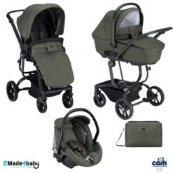 Trio Poussette Taski Sport CAM Vert Olive