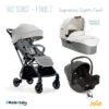 Trio Poussette Tourist + Nacelle Ramble + Siège I-Snug 2 JOIE Signature Oyster/Coal -Made4baby trio poussette tourist nacelle ramble siege i snug 2 joie signature oystercoal