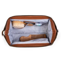 Trousse Baby Necessities CHILDHOME Canvas Kaki -Made4baby trousse baby necessities childhome canvas kaki 3