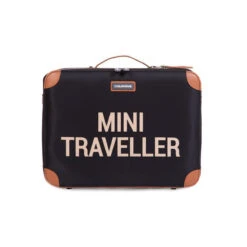 Valise Mini Traveller CHILDHOME Noir/or