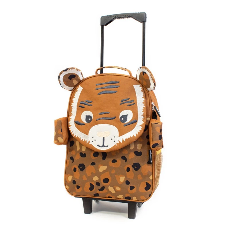 Valise Trolley Spéculos Le Tigre LES DEGLINGOS 4 Valise Trolley Spéculos Le Tigre LES DEGLINGOS – Image 2