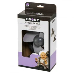 Ventilateur Nomade De Poussette DOOKY Gris -Made4baby ventilateur nomade de poussette dooky gris 3