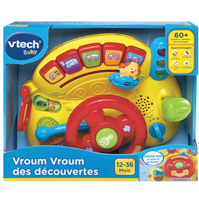 Vroum Vroum Des Découvertes VTECH 4 Vroum Vroum Des Découvertes VTECH – Image 2